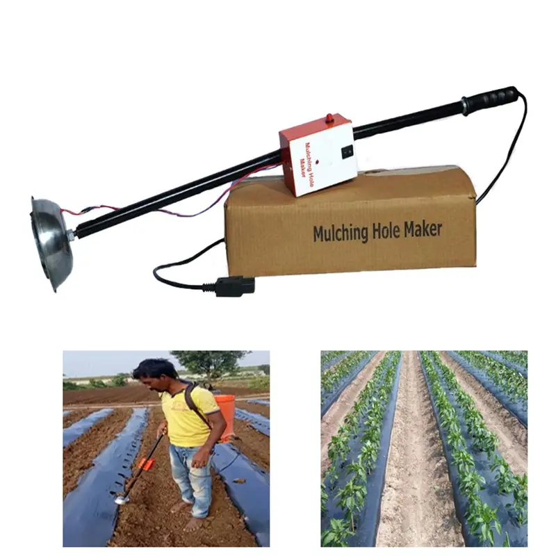 High Quality 3 inch Mulching Hole Making Machine Attachment for Backpack Battery Sprayer | Without Battery